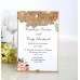 Rose Invitation Card Laser Cut Wedding Invitation Card
